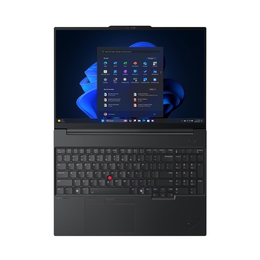 [24594] LENOVO THINKPAD E16 G3 ULTRA 5 225U 16GB 512GB SSD 16" FREEDOS NOTEBOOK 3Yıl Yerinde ضمان, Backlit لوحة مفاتيح, 64Wh pil, Fingerprint