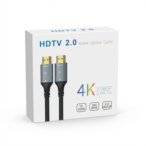 [24896] S-LİNE FK05100-4KOPT 100MT 2.0V 4K ألياف ضوئية HDMI كابل