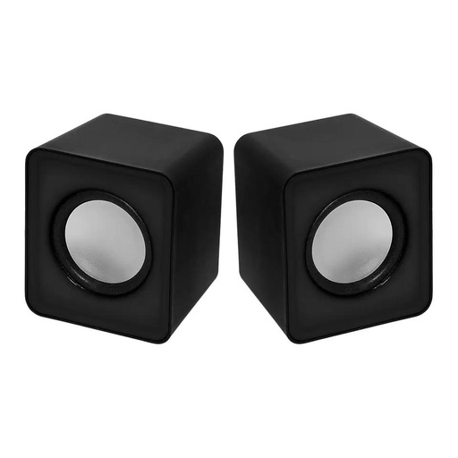 [24980] FRISBY FS-334U-B 1+1 6W RMS USB 2.0 أسود مكبر صوت