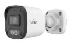 UNV Uniview IPC2122LB-AF28-DL-E 2 MP COLORHUNTER DUAL-LIGHT كاميرا مراقبة اسطوانية IP مع ميكروفون