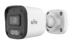 UNV Uniview IPC2124LB-AF28-DL-E 4 MP COLORHUNTER DUAL-LIGHT كاميرا مراقبة اسطوانية IP مع ميكروفون
