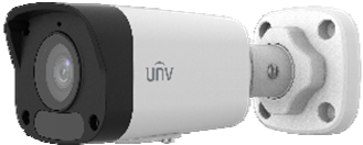 UNV Uniview IPC2124LB-ASF28K-A 4 MP صغيرة Mini IR BULLET IP Camera, With Audio (512GB SD)