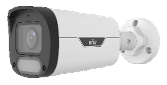 UNV Uniview IPC2314LE-ADF28KM-WP 4 MP WISE-ISP COLORHUNTER كاميرا مراقبة اسطوانية IP مع ميكروفون (120dB WDR)