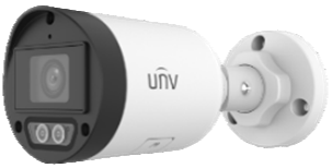 UNV Uniview IPC2128LB-ADF28K-DL 8 MP (4K) COLORHUNTER DUAL-LIGHT كاميرا مراقبة اسطوانية IP مع ميكروفون