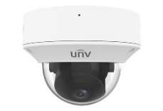 UNV Uniview IPC3238SB-ADZK-I0 8 MP LIGHTHUNTER IR عدسة متحركة بمحرك كاميرا قبة Dome IP مع ميكروفون (2.8-12mm)