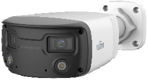UNV Uniview IPC2K28SE-ADF40KMC-WL-I0 8 MP COLORHUNTER OmniView BULLET IP Camera, With Audio مع مكبر صوت مدمج