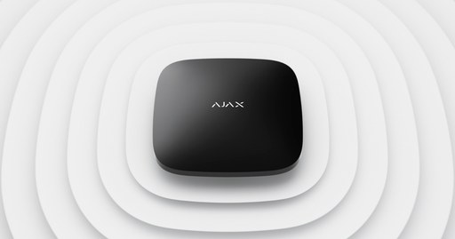 AJAX Hub 4G لوحة تحكم إنذار لاسلكية 4G (أبيض)