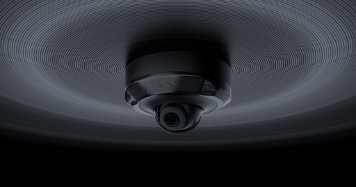 AJAX DomeCam Mini HL (5 MP/4 mm) كاميرا مراقبة IP