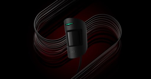 AJAX Superior MotionProtect Fibra كاشف أمني لاسلكي