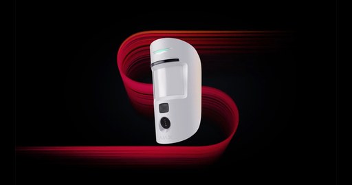 AJAX Superior MotionCam AM (PhOD) كاشف حركة لاسلكي مزود بكاميرا مدمجة