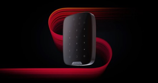 AJAX Superior KeyPad Plus Jeweller لوحة مفاتيح لاسلكية للتحكم بالإنذار